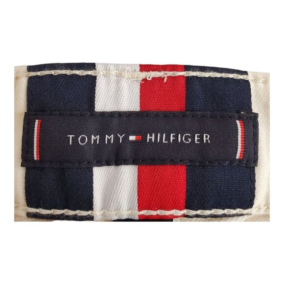 NWT TOMMY HILFIGER Men's THFlex Performance Five-Pocket Chino Pants - Off White - Picture 9 of 12
